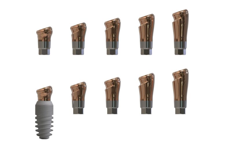 Abgewinkelte DOCKLOCS Abutment Sets 18° – Bild 2